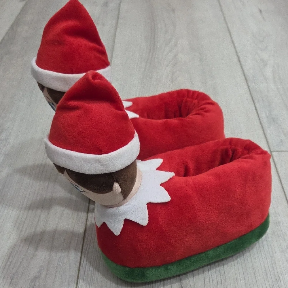The Elf On The Shelf Plush Slippers